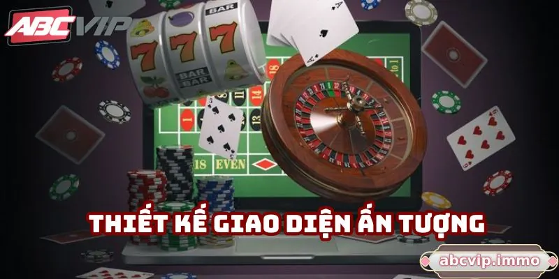 Nhà cái gây ấn tượng mạnh mẽ với thiết kế giao diện