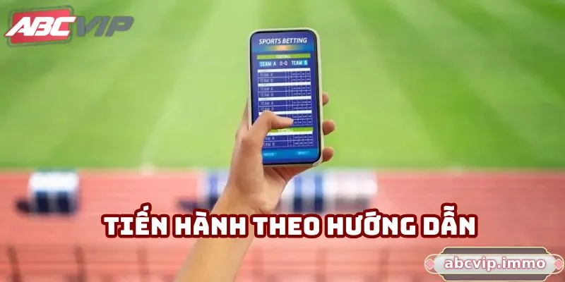 Tiến hành tải app ABCVIP theo hướng dẫn của hệ thống
